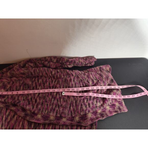 LOGO Lori Goldstein Marled Eyelash Open Cardigan 1X - Picture 7 of 7